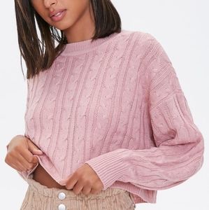 ISO Forever 21 Cable Knit Batwing Sweater